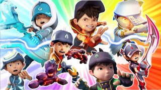 BOBOIBOY MOVIE 2 - KUASA 7 - All Elemental Powers & Weapons 2019