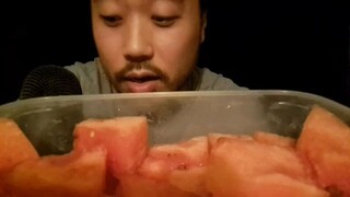 ASMR EATING SOUNDS - Sweet & Juicy Watermelon 🍉