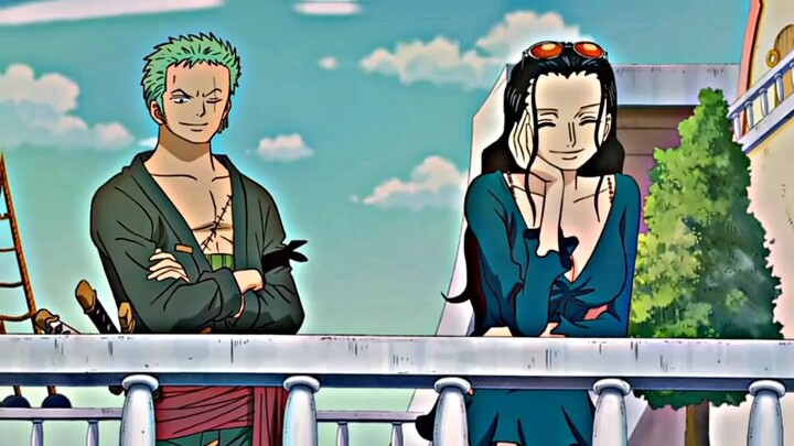 serasi banget Zoro sama Nico Robin😍