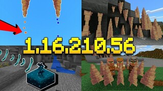 อัพเดท Minecraft 1.16.210.56 (Beta) - GamePlay | เพิ่มหินงอกหินย้อย และตัวเซนเซอร์ตรวจจับเสียง!!!