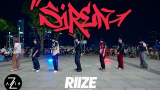 【Z轴舞团】跟上爱豆的实力！SM新男团RIIZE舞曲Siren力量翻跳一镜到底路演