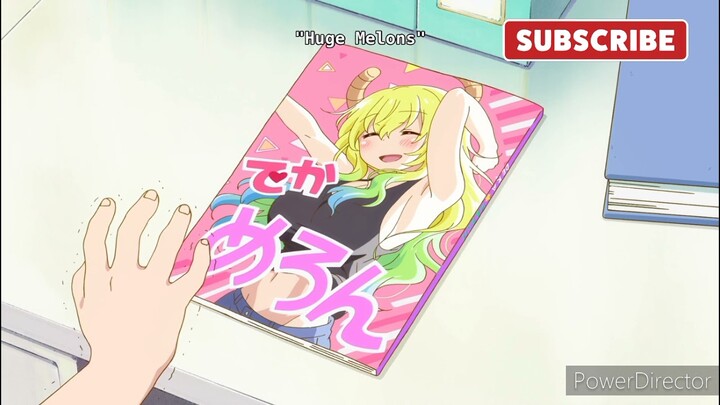 Reading "Huge Melons" | Miss Kobayashi's Dragon Maid S | English Dub