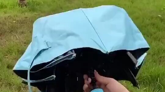 Umbrella: I seriously never thought this would happen—going from blocking the rain to becoming the o