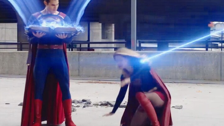 Shame on Speed - Barry! Shame on Krypton - Kara Carr.