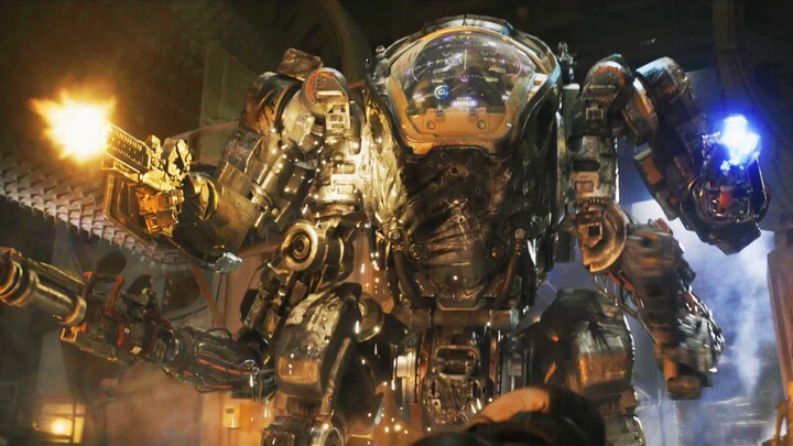 A feast for mecha enthusiasts! This new film is like a mini "Pacific Rim," with mechs sweeping away 