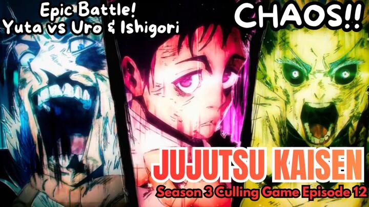 JUJUTSU KAISEN SEASON 3 EPISODE 12