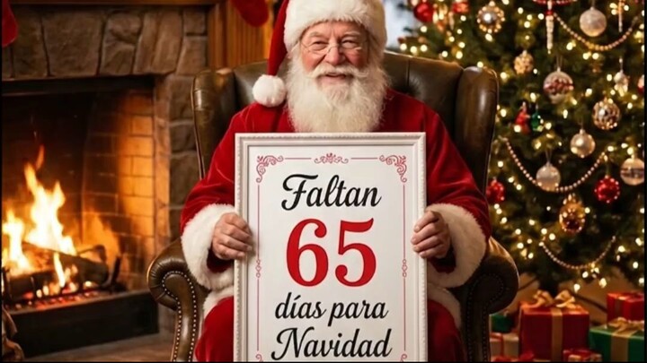 Faltan 65 días para Navidad 🎅🔥 | Calidez y expectación