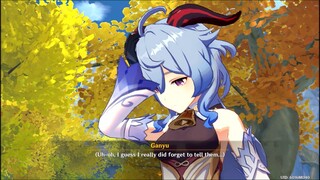 Chapter 1 Act 3 Solitary Fragrance - Ganyu Encounter - Genshin Impact Story Quest  Gameplay