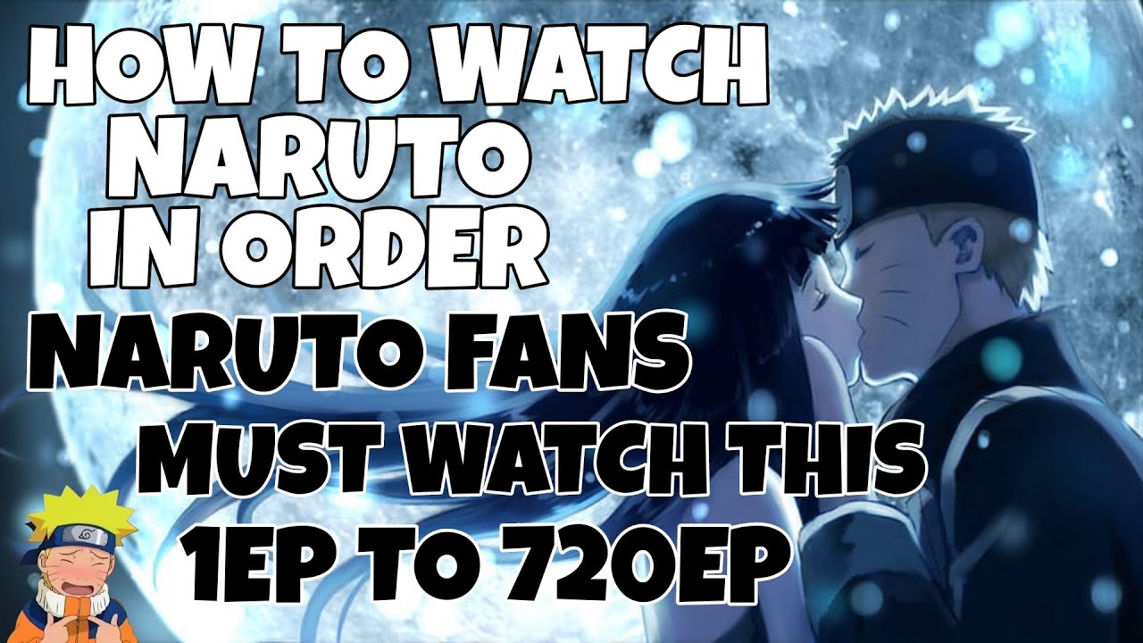 How to watch Naruto in order