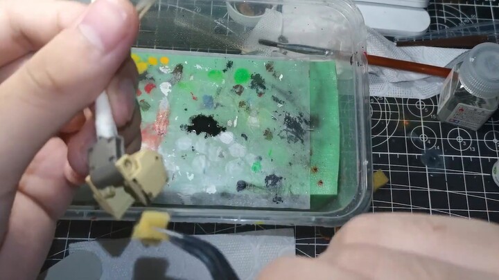 [Witch of Mercury] Bandai HG Sparrow Special Machine Academy Training Machine Assembly + Modificatio