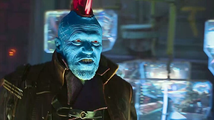 Yondu really has nothing to do with cute Groot!