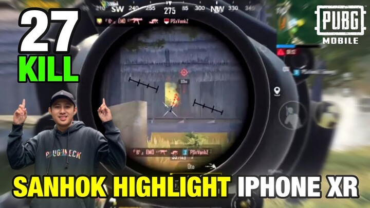 HIGHLIGHT SANHOK! IPHONE XR ios 16.6 - PUBG MOBILE UPDATE 3.3