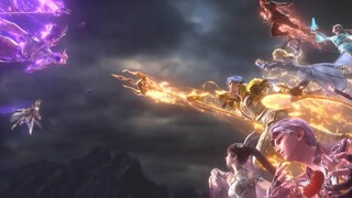 Đấu La Đại Lục | Đường Tam vác Thần Khí Hải Thần Tam Xoa Kích giao chiến với La Sát Thần Bỉ Bỉ Đông