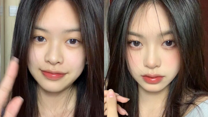 Trang điểm gợi cảm tinh khiết mang đậm không khí mùa xuân! Quá dịu dàng!