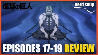 Attack on Titan The Final Season | Episodes 17-19 REVIEW