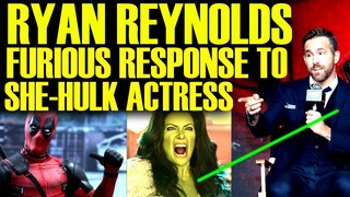 RYAN REYNOLDS GETS ENRAGED WITH SHE-HULK ACTRESS AFTER DEADPOOL 3 DRAMA! Disney Is Burning
