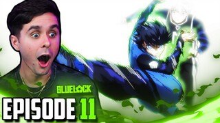 "ISAGI UNLOCKS HIS WEAPON" Blue Lock Episode 11 REACTION!