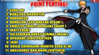 INI DIA CARA CEPAT NAIKIN POWER KITA DI GAME BLEACH MOBILE 3D