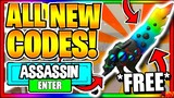 Roblox Assassin All Working Codes! 2022 September