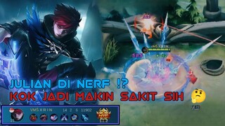 Nih Hero di Nerf !? Monton bercanda Damagenya gak ada obat gini | GamePlay Hero Julian