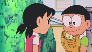 Đôrêmon: Nobita và các bạn dùng Đài phun nước của Tiều phu để thay hổ béo cũ bằng hổ mới