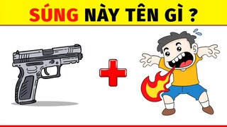 Thử Thách: Đoán Tên VŨ KHÍ VÀ SÚNG FREE FIRE - Câu Đố Đuổi Hình Bắt Chữ | 30Giây Channel