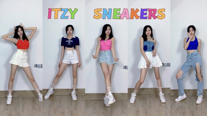 Màn hình dọc // Tôi luôn thích sự tấn công đầy nhiệt huyết!!! "Giày thể thao" của ITZY sẽ khiến bạn 