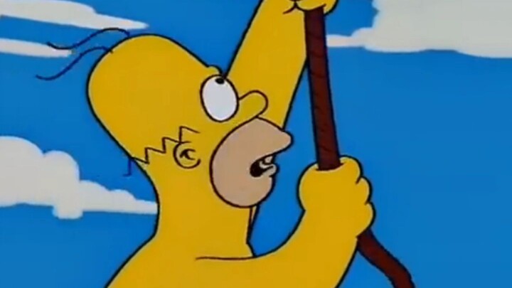 Engraçado o tempo nu dos Simpsons respondendo