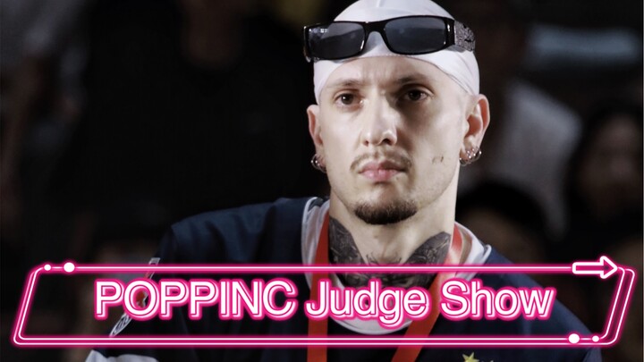 POPPIN C Judge Show 4K直拍｜DanceVision Vol. 8 POPPING