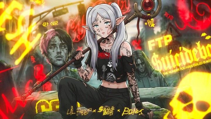 Life In The Background - LiL PEEP x RADIOHEAD x BONES x $UICIDEBOY$