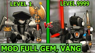 MegaBots Battle Arena MOD APK Bất Tử - Sở Hữu Robot Samurai Yasuo Bất Tử - Top Game - Thành EJ