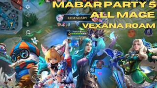 Serunya party 5 pake All Hero mage 😁👍