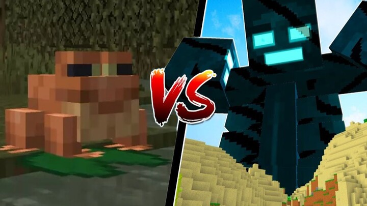 MC 1.19’s strongest mob, the frog—can it eat the Wither?