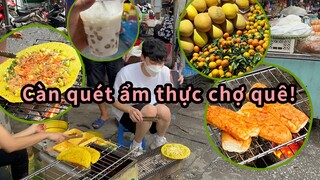 Dẫn anh bạn Hàn đi khám phá ẩm thực chợ quê siêu mê quên lối về