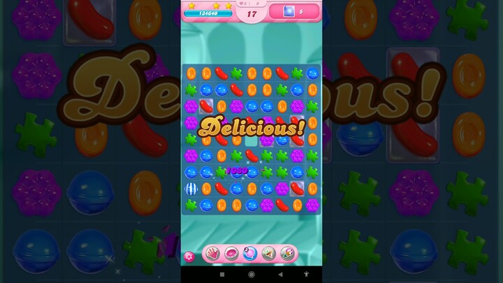 Candy Crush Saga: Level 9 || Score 220902 || First Try || Gold Medal