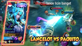 LANCELOT VS PAQUITO AND FULL STUN, BEGINI CARA MAIN LANCELOT KALO ADA BANYAK COUNTER