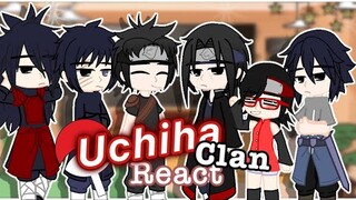 Uchiha clan react to?! || Naruto/Boruto|| Gacha tiktok