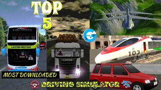 Top 5 Most Played Driving Simulator Games For Android/Offline/Under 100Mb|2022