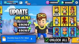 Stumble Guys ver. 0.76.1 Mod Menu: Unlock All Skins & Ability || Visible 100% || New Update