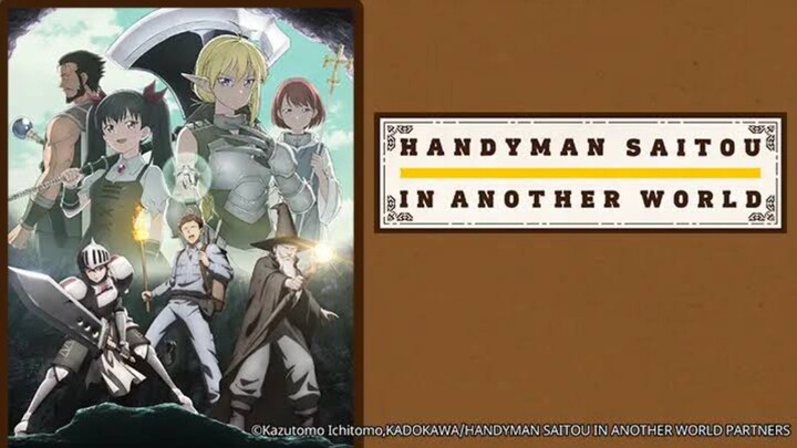 Handyman Saitou In Another World EP.12 English Dub