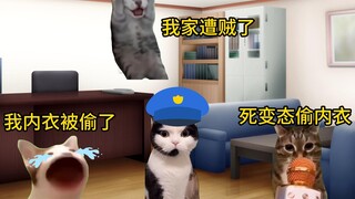 【猫meme】跟momo去办案：内衣大盗落网记（上）