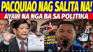 KAKAPASOK LANG GRABE ang NANGYARI kay PACQUIAO BALIK PULUBI NA? KARMA INABOT kay PBBM REACTION VIDEO