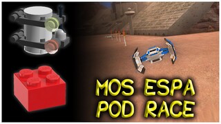 LEGO Star Wars: The Complete Saga | MOS ESPA POD RACE - Minikits & Red Power Brick