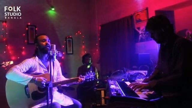 Amar Mollika Bone ft. Krakers Band _ Rabindra Sangeet _  Folk  Studio Bangla 201