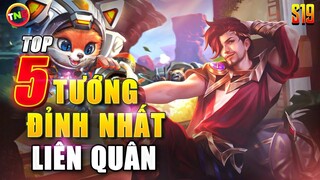 Liên quân Top 5 Tướng Đỉnh Nhất Hành Trình Mùa 2 tới Mùa 19 TNG