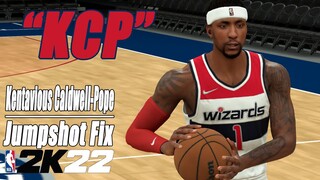 Kentavious Caldwell Pope Jumpshot Fix NBA2K22