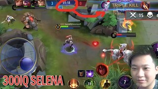 Selena 300IQ Gameplay| New Starlight Skin Mobile Legends