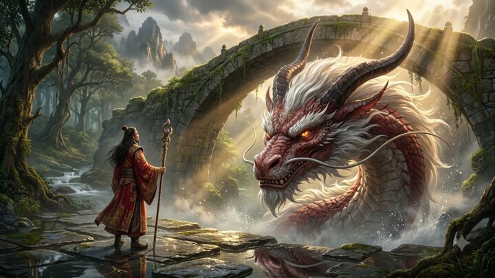 骑龙穿越云海 | 东方奇幻史诗