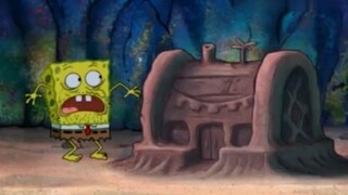 SpongeBob sangat mengagumkan, dia membuat restoran dari lumpur dan membuat roti kepiting di dalamnya