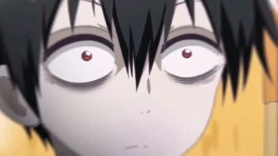 Shot on iphone meme but it's anime